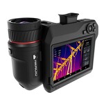 HIKMICRO SP40H-L6 (High Temp.) met 480 x 360  pixels 6° x 4.5° kijkhoek, van -40 tot 2200° , NETD<30mk, 25 Hz, 8MP visible camera