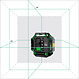 ADA  LaserTank 3-360 Green Basic Edition 3D laser in Koffer