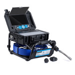 OMTools Sewer inspection camera 30 m Ø 5.2mm,with meter counter,  23mm self-levelling camera head, Big 10" LCD, 1080P