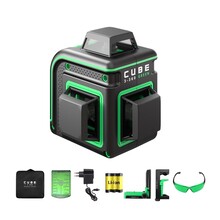 ADA  CUBE 3-360 Home Edition Lijnlaser met 3x360° groene lijnen