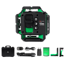 ADA  LaserTANK 4-360 Green Ultimate Edition  4D laser in case with tripod