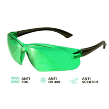 ADA  Laser glasses VISOR GREEN