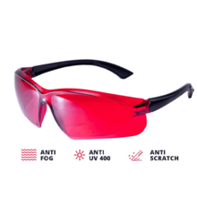 ADA  Laserbril VISOR Rood