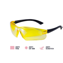 ADA  Yellow protective glasses  VISOR CONTRAST
