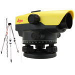 Leica  NA532 Leveling device incl. staff 3m and tripod