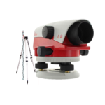 Leica  NA730+ Automatic level,  SET incl. Tripod and leveling staff 4 meter