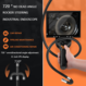 OMTools Videoscope Borescope industriële inspectiecamera Ø 5,5 mm met 8" kleuren beeldscherm met joystick besturing