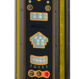 geo-Fennel  FMR 800-M/C machineontvanger voor rode en groene lasers, kompleet met magneten en met klemmen.