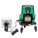 ADA  3D Liner 4V Green crossline laser with 5 very bricht  lines, incl. Li-ion batterie and charger