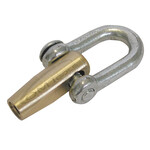 OMTools Pull head with D- shackle 23 mm with M5 Thread