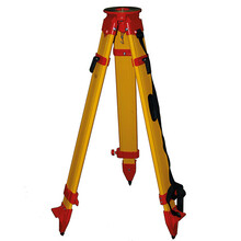 OMTools Zwaar Houten Fiberglas Statief van 7,7 Kg met kop van  Ø 167 mm