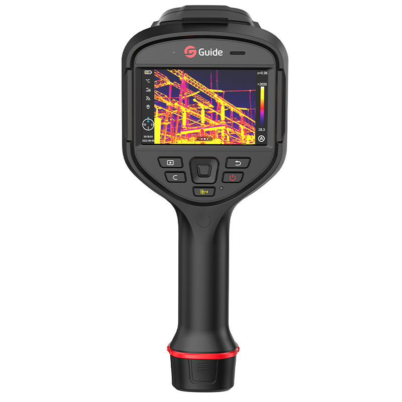 Guide Hammer H4S Warmtebeeldcamera 480 x 360, 20mK met -40 tot 650 °C temperatuurbereik