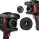 Guide Hammer H3+ Warmtebeeldcamera met 388 x 288 pixels, autofocus, -40 tot 650 °C temperatuurbereik