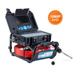 OMTools Rioolinspectie camera met  groot 10" HD LCD scherm, 30 m Ø 4,8 mm kabel en Ø18 mm  Camerakop