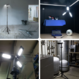 Ansmann WL7000R Trio-Head Li-ion accu werklamp met magneet bevestiging en op statief