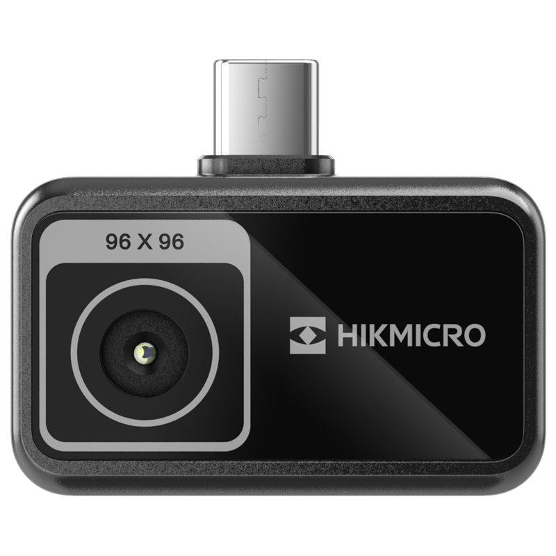 HIKMICRO Mini-E Warmtebeeldcamera 96x96 pixels, 25Hz IOS en Android, met een super resolutie van 256x192 pixels