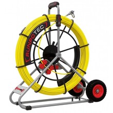 Runpotec RUNPO Profi Glasfaserprofil Ø 7.5mm RTG12, 100m inkl. Rolle