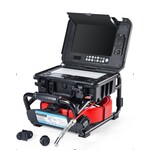 OMTools Sewer inspection camera with 40 meter Ø6.8mm  cable and 23 Ømm  self-leveling camera head