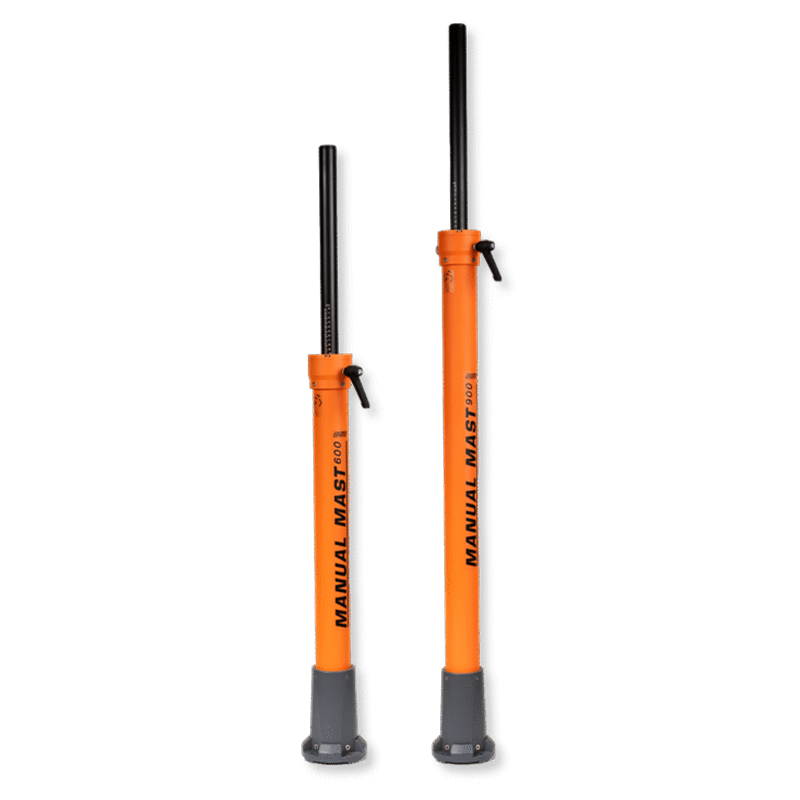 Mast 600 Handmatig  uitschuifbare mast van 128 tot 188 cm voor Kilverbesturing