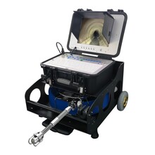 OMTools Rioolinspectie camera met 10"  HD scherm, 40 meter Ø6.8mm kabel en 28 Ømm Pan en Tilt camerakop