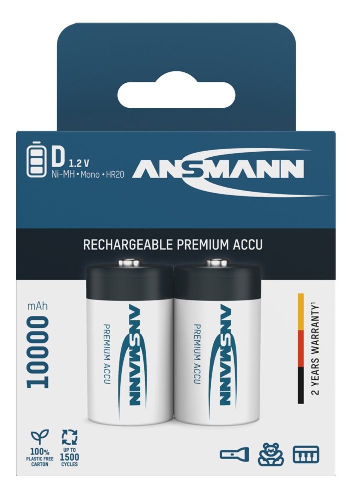 Ansmann NIMH 10.000 mAh D-Zelle