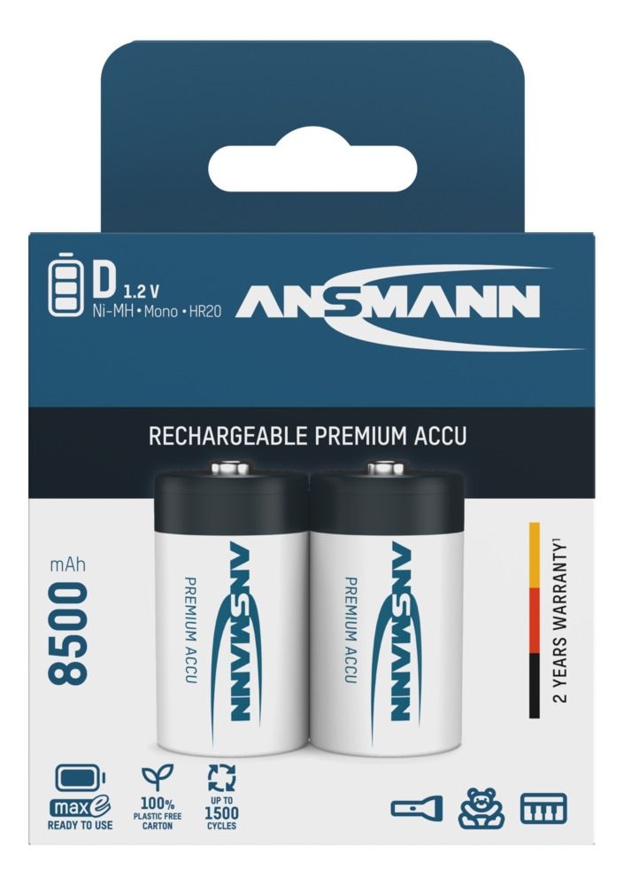 Ansmann NIMH 8500 mAh D-Zelle