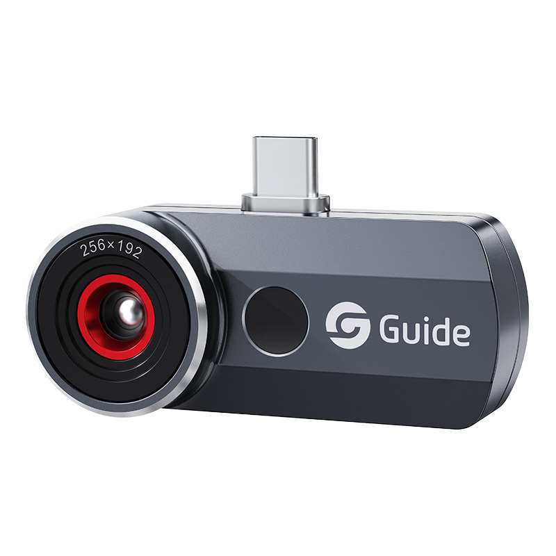 Guide MobIR ES2+ USB-C met een 256 x 192 IR resolutie en een 15mK NETD gevoeligheid