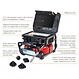 OMTools Rioolinspectie camera volledig waterdicht, met 10"LCD 1080P HD  scherm, 40 meter Ø6.8mm kabel en 23 Ømm selfleveling camerakop met 512HZ sonde