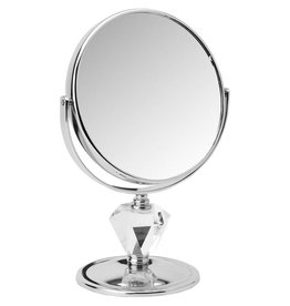 Make-up Spiegels ‘diamant’ Ø15cm 5x/7x/10x Vergroting