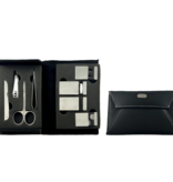 Manicure-set zwart envelope