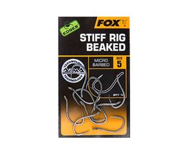fox edges stiff rig beaked hooks