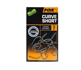 fox edge curve shank short hooks