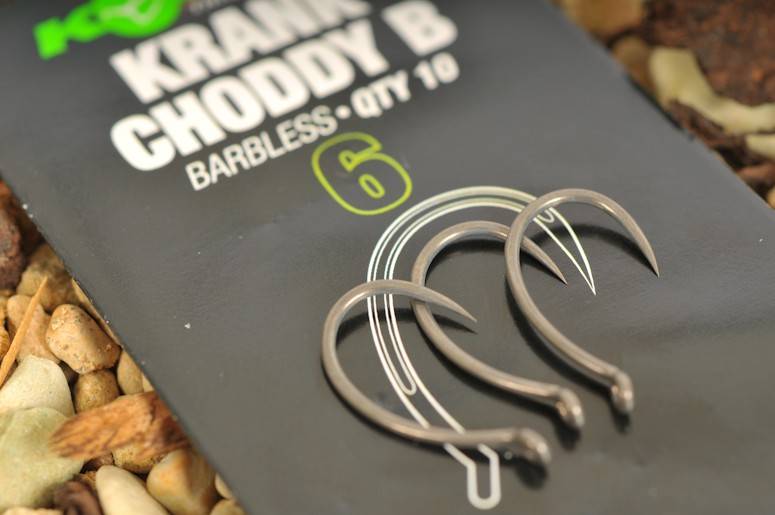 Haken Korda Kaptor Choddy Barbless - Farbe Geröll
