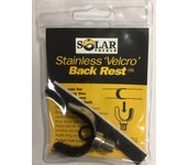 solar tackle stainless velcro back rest