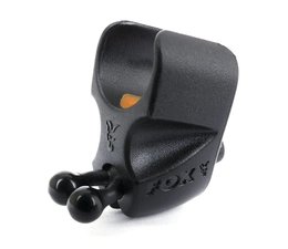 fox black label adjustable rod clip - 2 pack