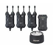 sonik skx alarm set + gratis bivvy light sonik skx alarm set + gratis bivvy light