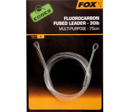 fox fluorcarbon fused leader (no swivel) 75cm