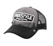 freestyle trucker cap gray front freestyle trucker cap gray front