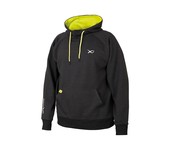 matrix fishing minimal black marl lime hoody