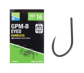 preston gpm-b eyed barbless hooks