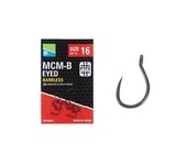 preston mcm-b eyed barbless hooks