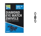 preston diamond eye match swivel