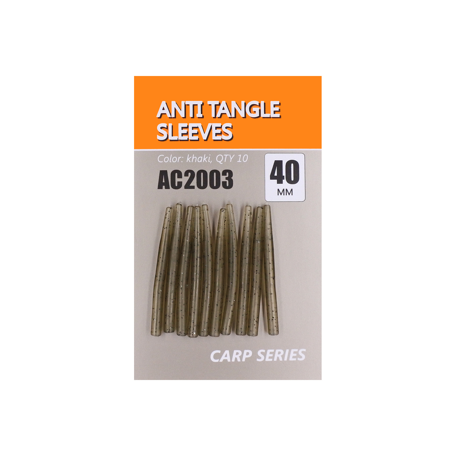 Life Orange Terminali Carp Hair Rigs Con Anti Tangle Sleeves - Confezione Da 3/9/12 Pezzi