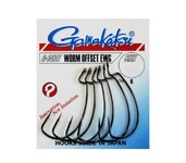 spro gamakatsu worm offset ewg - black