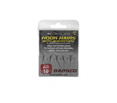 korum barbed hook hairs with quickstops