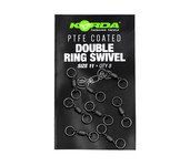 korda ptfe coated double ring swivel