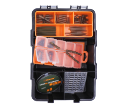 life orange carp fishing 90 delig set