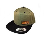 pb products snapback cap olive green