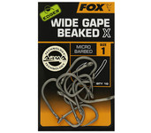 fox wide gape beaked x hooks