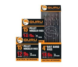 guru pellet waggler  -  bait bands ready rig